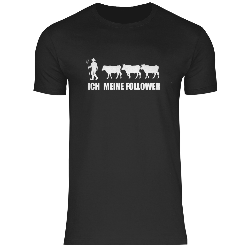 Ich und meine Follower (Kühe) - Herren Shirt