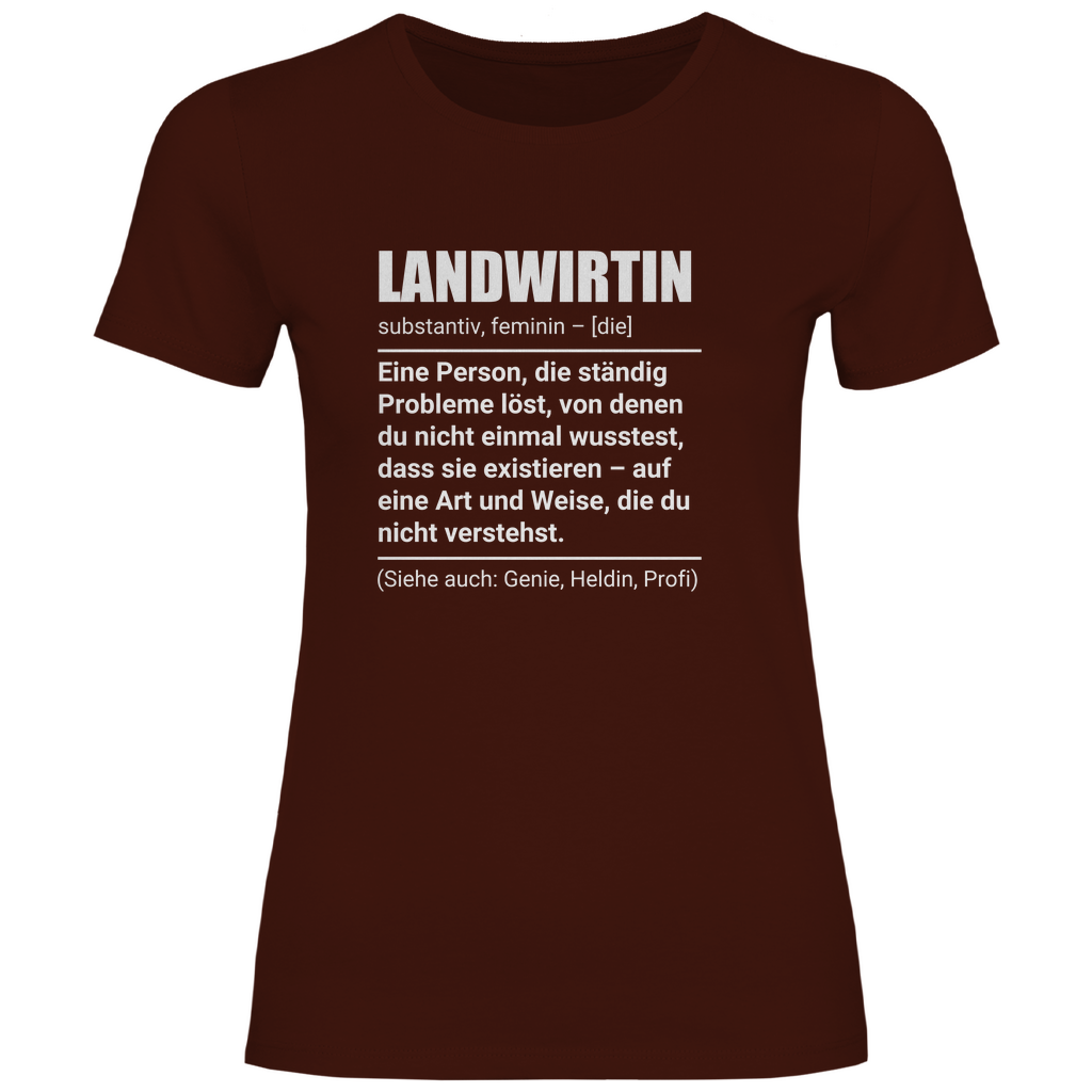Landwirtin Duden - Damen Shirt