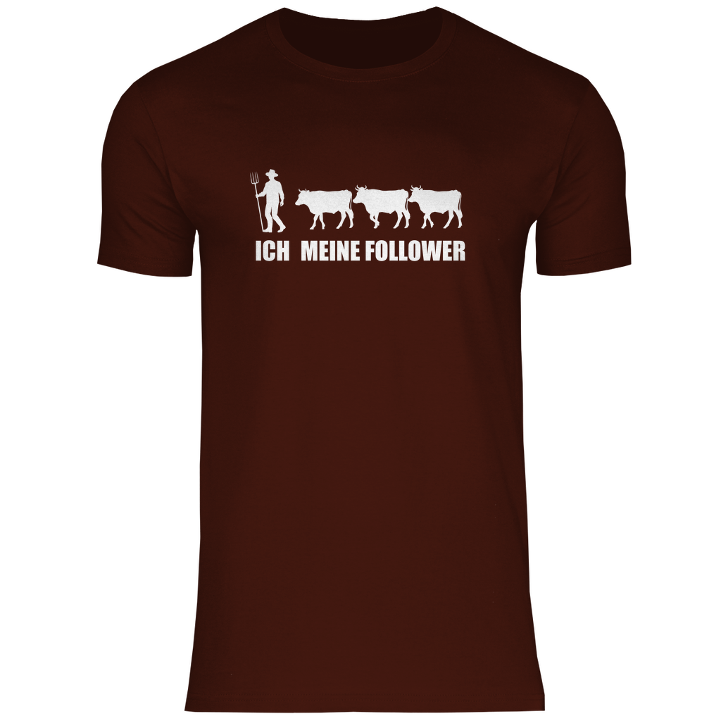 Ich und meine Follower (Kühe) - Herren Shirt