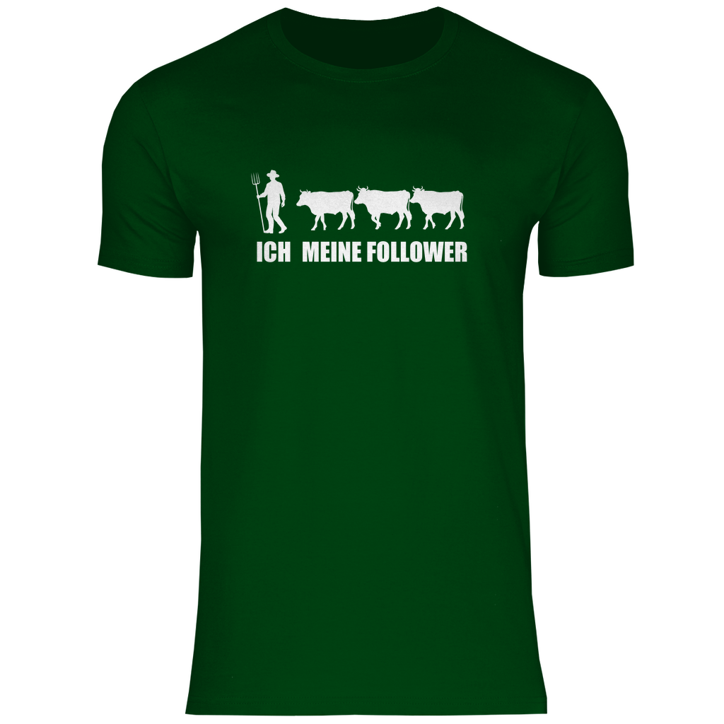 Ich und meine Follower (Kühe) - Herren Shirt