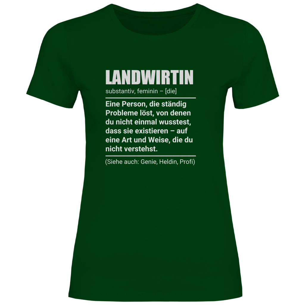 Landwirtin Duden - Damen Shirt