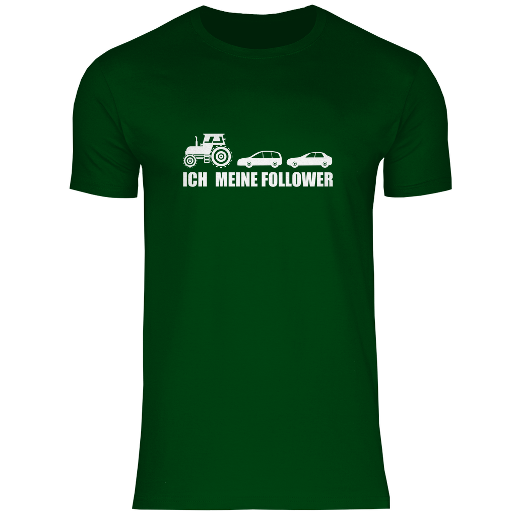 Ich und meine Follower Traktor - Shirt - Bauer sucht Shirt - Geschenke - Landwirtschaft - Bauer - Dorfkind - XS