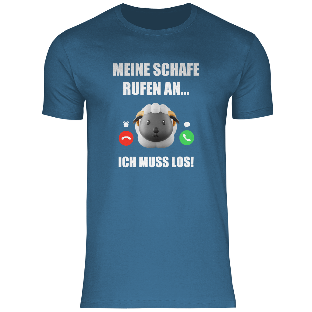 Meine Schafe rufen an - Shirt - Bauer sucht Shirt - Geschenke - Landwirtschaft - Bauer - Dorfkind - XS