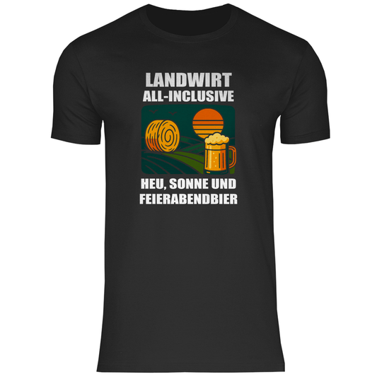 Landwirt All - Inclusive - Shirt - Bauer sucht Shirt - Geschenke - Landwirtschaft - Bauer - Dorfkind - XS