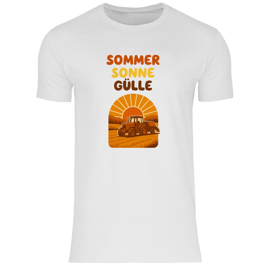 Sommer Sonne Gülle - Shirt - Bauer sucht Shirt - Geschenke - Landwirtschaft - Bauer - Dorfkind - XS